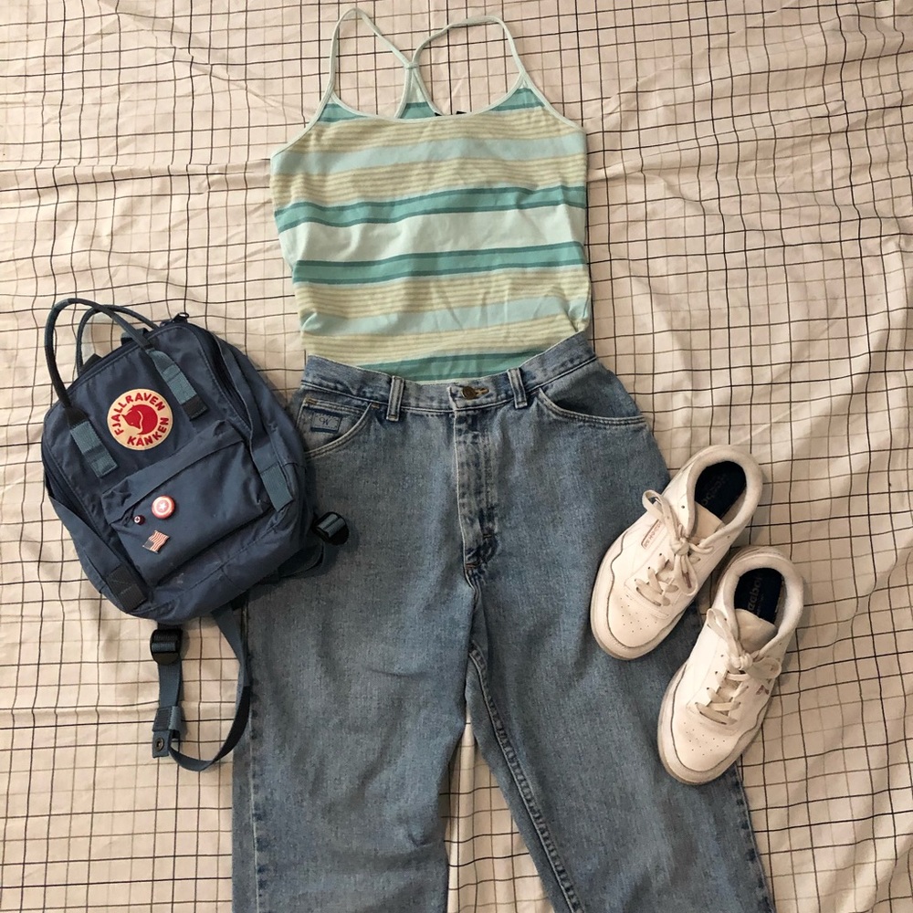 Vintage striped tank top